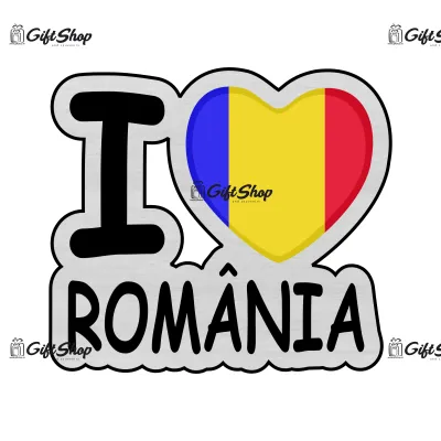 Mgs133-magnet frigider- i love romania